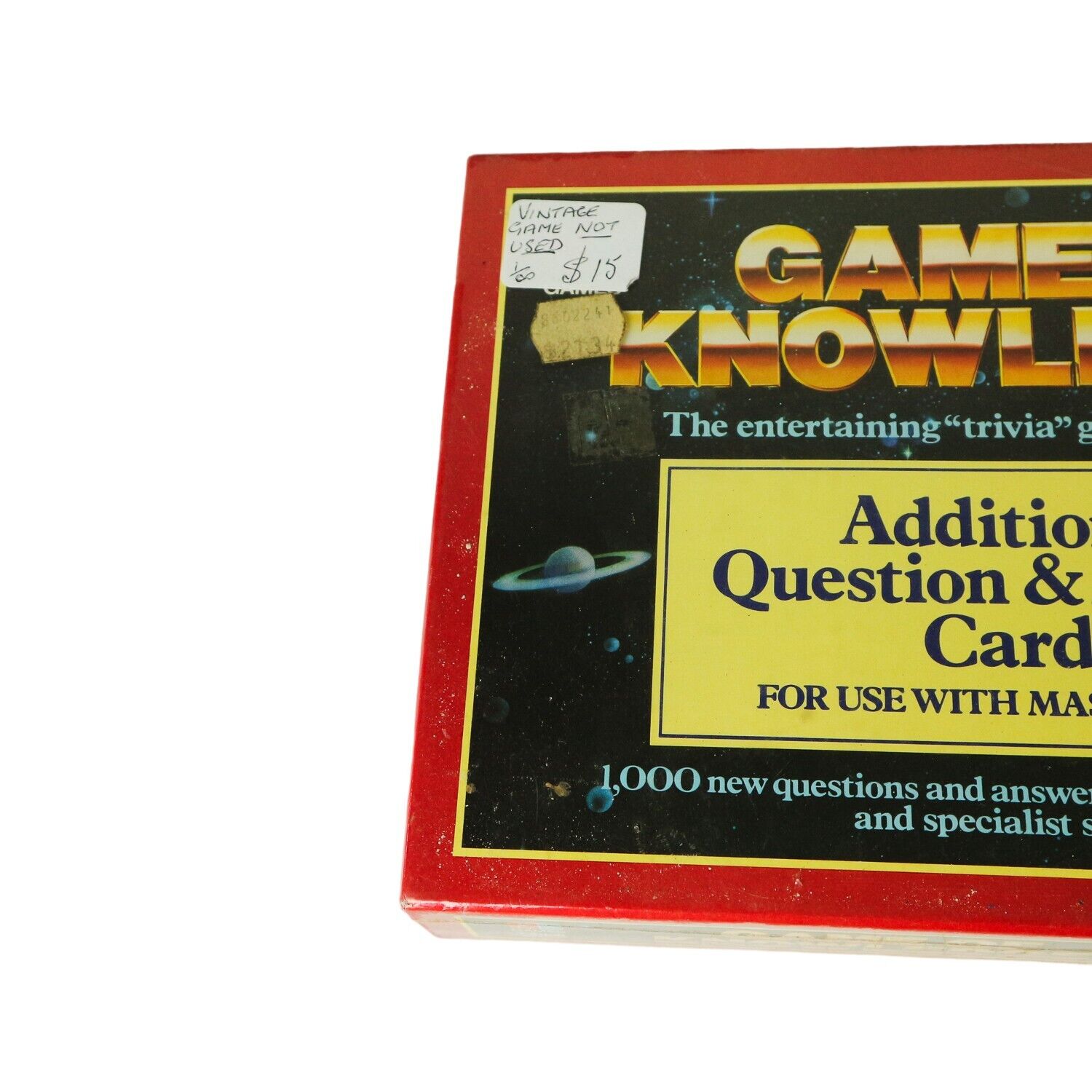 MB GAME OF KNOWLEDGE ADDITIONAL QUESTIONS SET 1985 SEALED CARDS BOARD ...