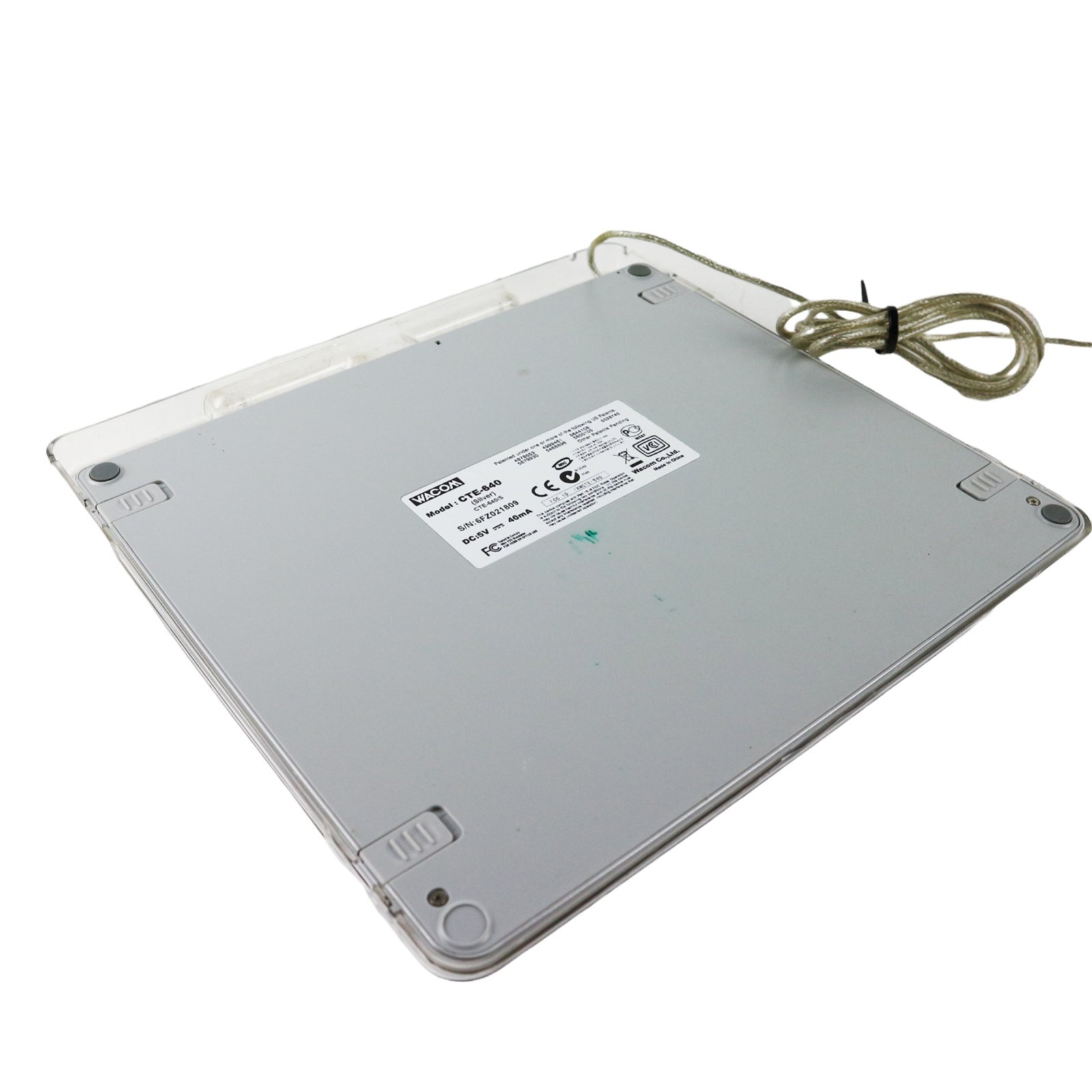 Wacom Graphire 4 CTE-640 A5 Silver - NO PEN - Image 3