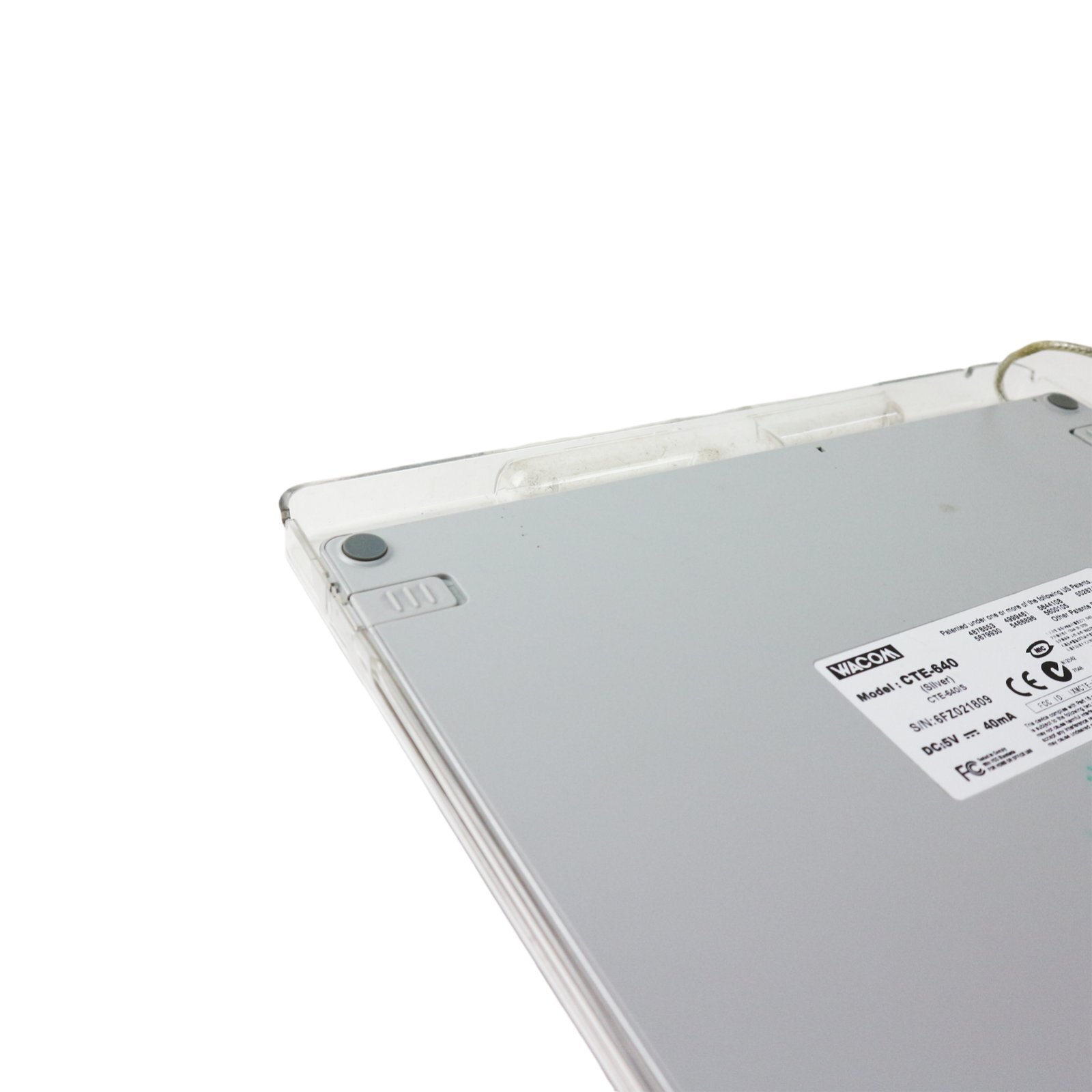 Wacom Graphire 4 CTE-640 A5 Silver - NO PEN - Image 5
