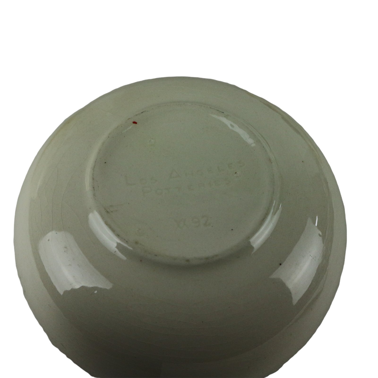 Rare Vintage SET OF 2 Los Angeles Potteries Covered Nut Bowl XX92 - Image 5