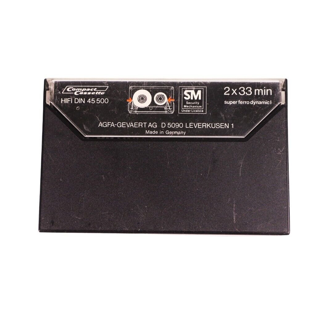 AGFA SUPERFERRO Dynamic Type I 60+6 USED AUDIO CASSETTE - Image 3