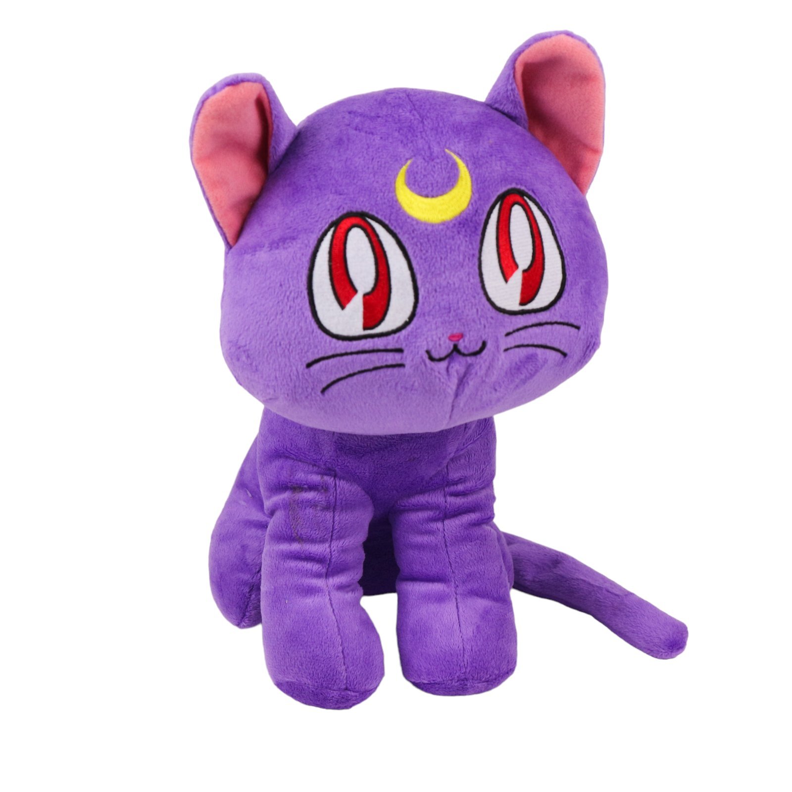 Luna Cat From Sailor Moon 30cm Plush Toy - USED