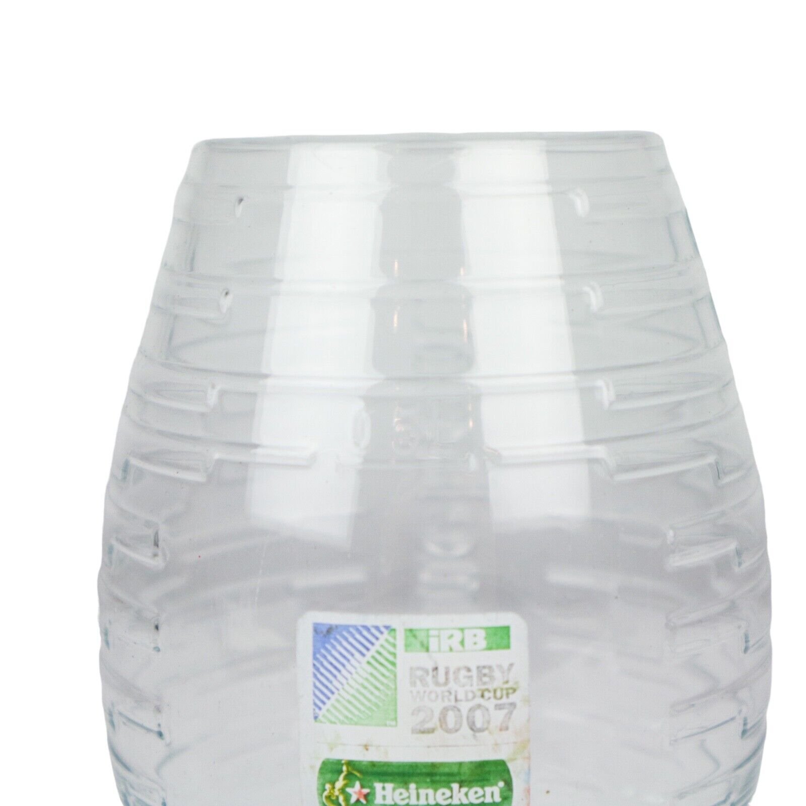 Heineken Beer Glass France 2007 Rugby World Cup IRB Football Shape Novelty - Image 2