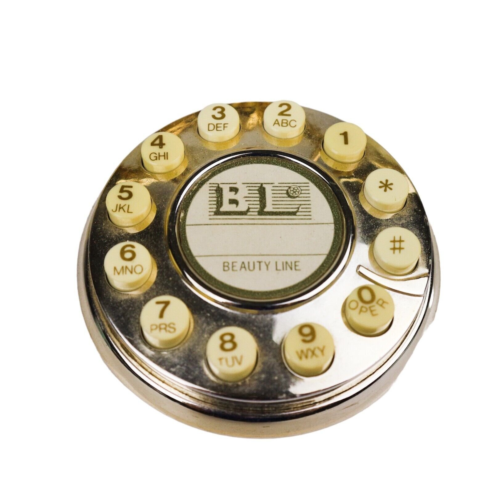 French Style Porcelain Telephone with a Rose Floral Design - Image 5