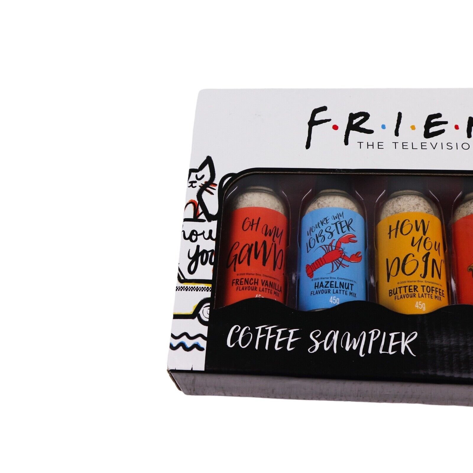 Friends Television Series Coffee Sampler Latte Mix 6pk Bottles Asstd Flavors NIB - Image 3