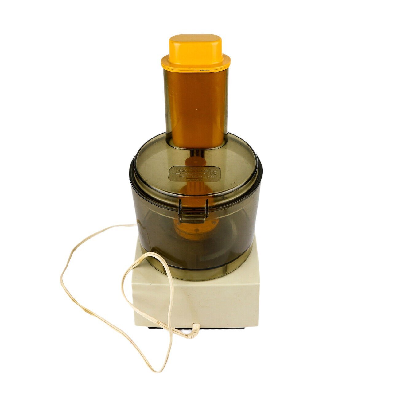 RARE Vintage K-Mart Food Processor - Working and in good condition - Image 8