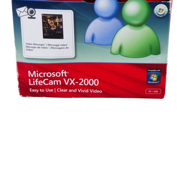 Microsoft Lifecam VX-2000 with microphone - Model 1381 - BOXED - Image 3