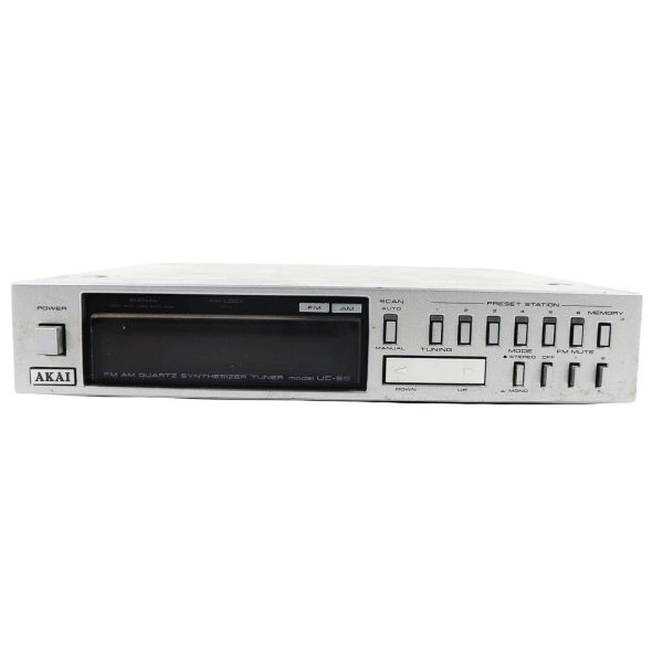 AKAI UC-S5 AM/FM Digital Synthesizer Tuner Vintage