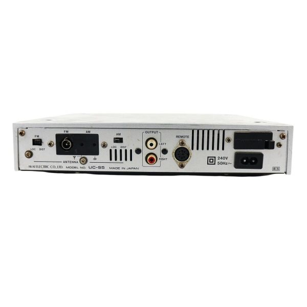 AKAI UC-S5 AM/FM Digital Synthesizer Tuner Vintage - Image 6