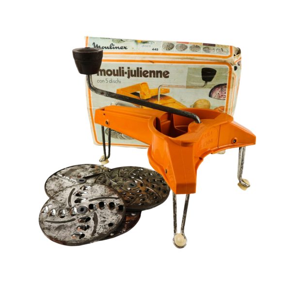 Moulinex Mouli-Julienne Vintage Slicer 5 Discs Used - photo 1