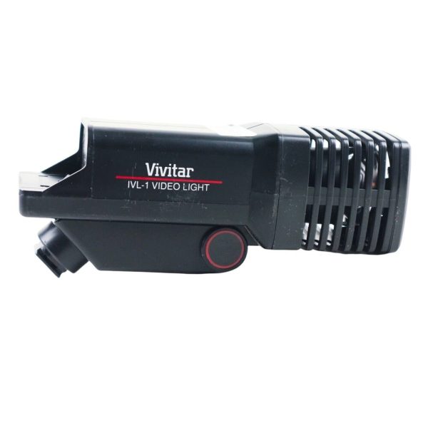 Vivitar IVL-1 Video Light Camcorder Lamp Needs New Bulb Used - photo 5