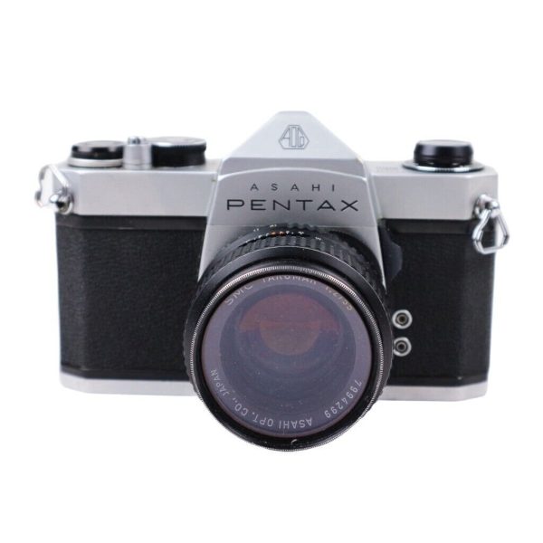 Pentax SP 1000 35mm SLR SMC Takumar 55mm F2 Case Used - photo 2