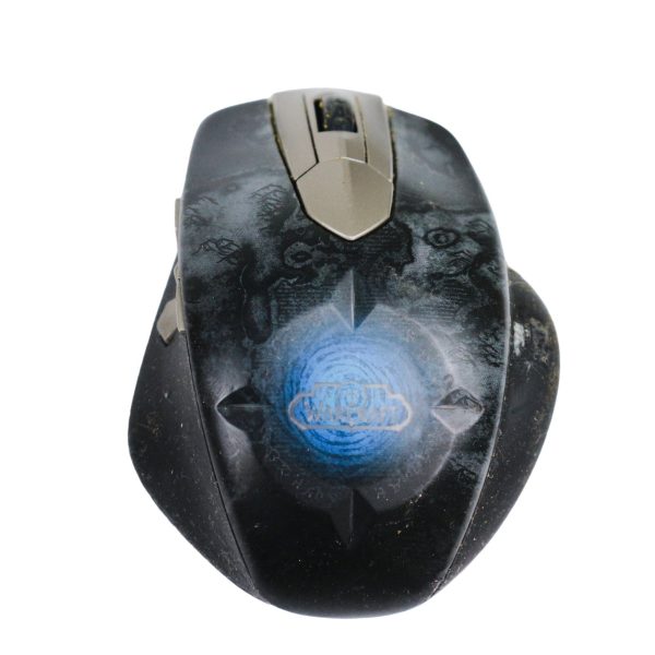 SteelSeries WoW Wireless MMO Gaming Mouse + Dock As Is - photo 2