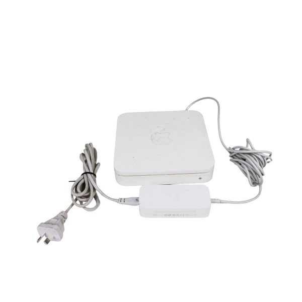 Apple AirPort Extreme A1143 Wireless Router With Adapter Used - photo 1