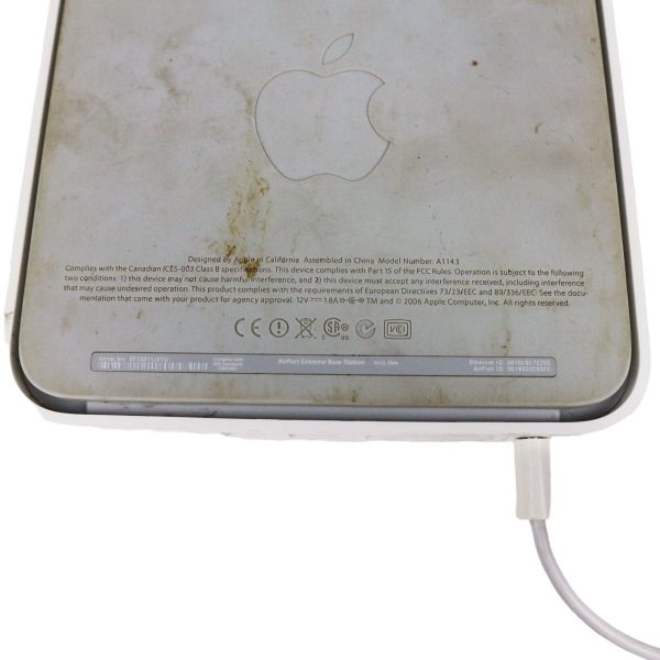 Apple AirPort Extreme A1143 Wireless Router With Adapter Used - photo 8