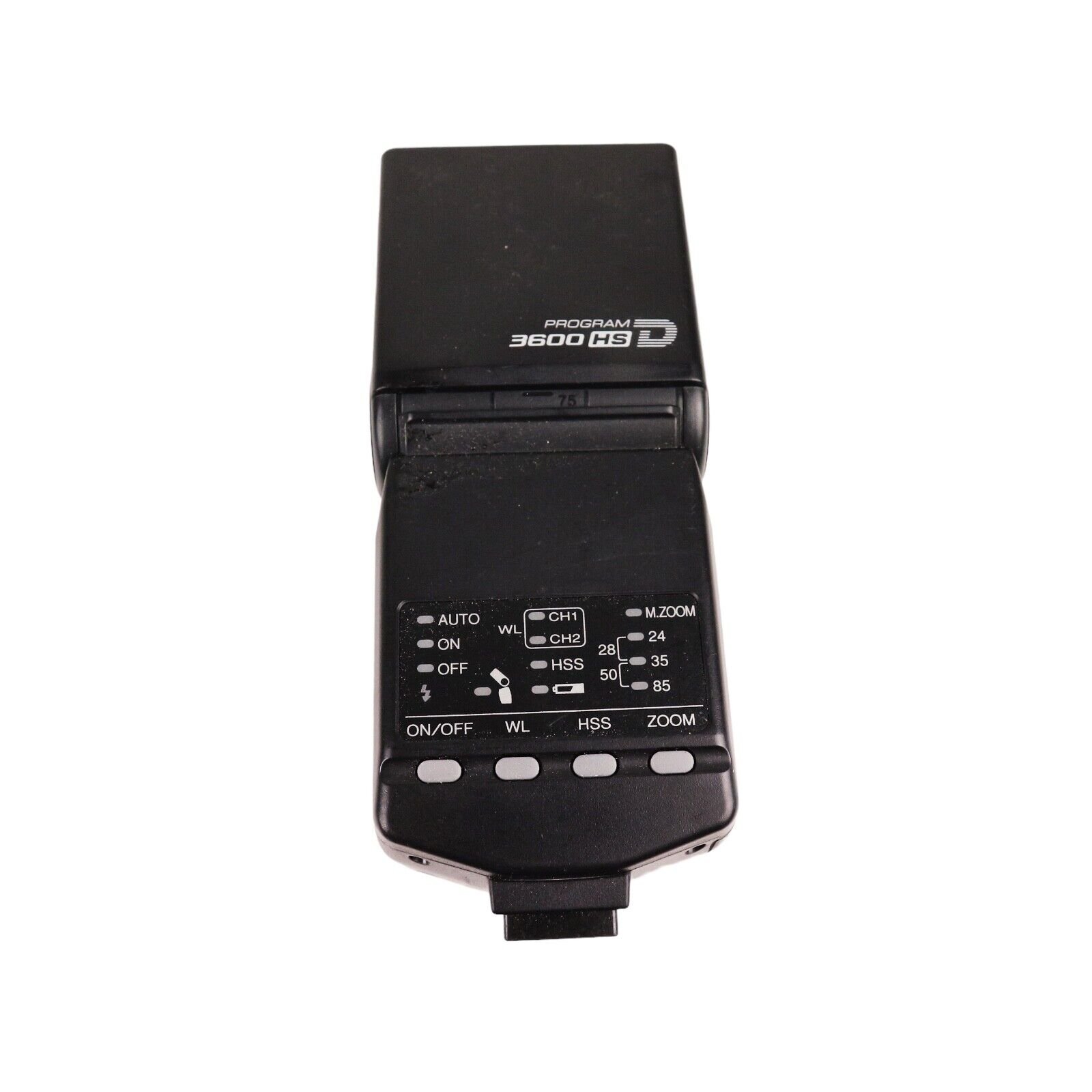 Minolta Program D 3600 HSD Shoe Mount Xenon Flash For Minolta - Image 2