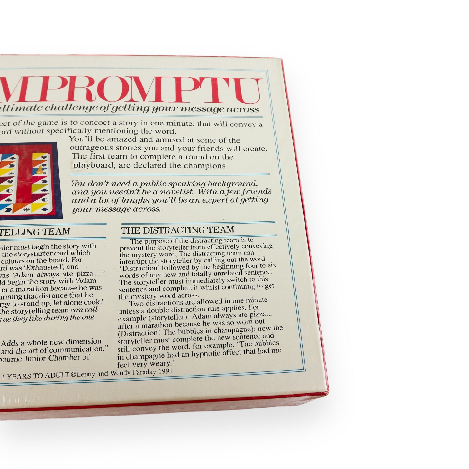 Impromptu - the ultimate challenge of getting your message across - Never Used - Image 6