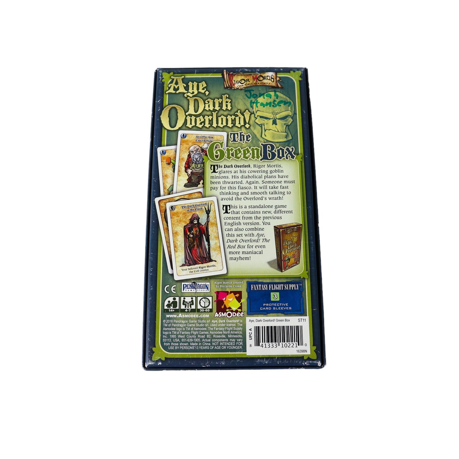 Pendragon Aye Dark Overlord The Green Box Board Game Ages 14 Years and Up - Image 3