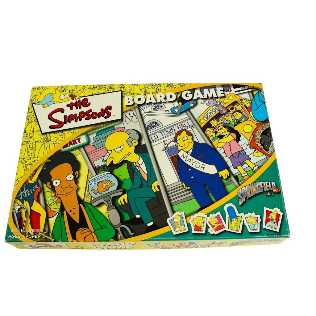 The Simpsons Board Game (2000) Winning Moves