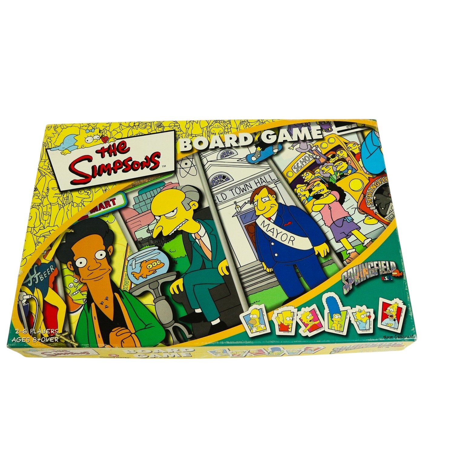 The Simpsons Board Game (2000) Winning Moves
