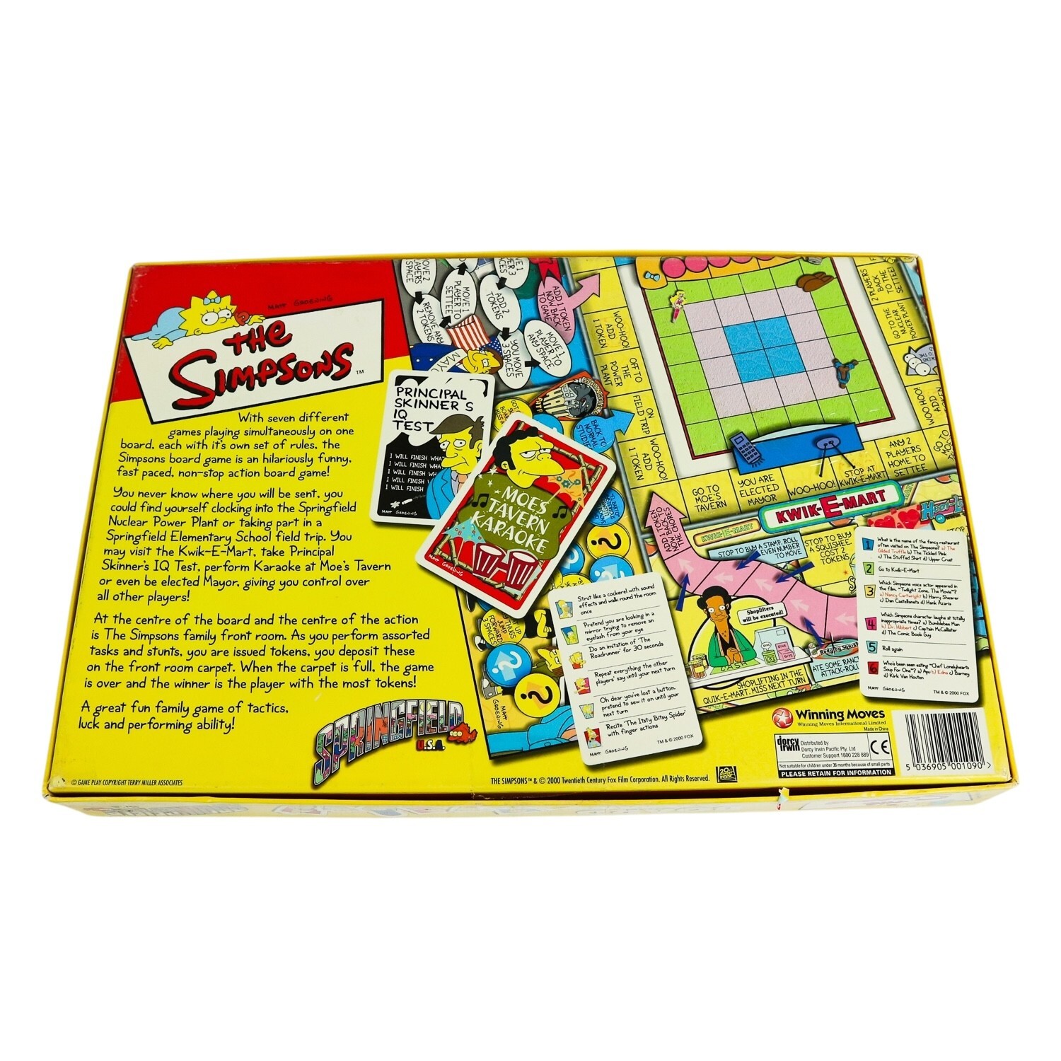 The Simpsons Board Game (2000) Winning Moves - Image 2