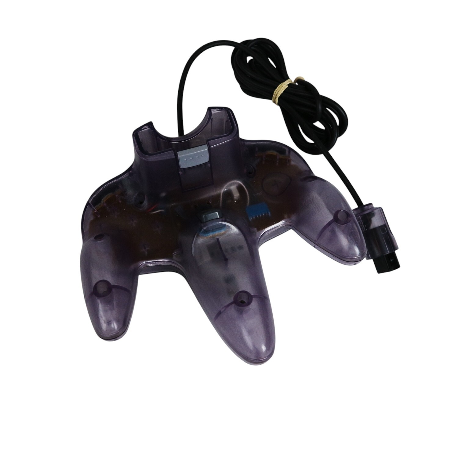Genuine Clear Atomic Purple Nintendo 64 N64 Controller - tested and working - Image 2