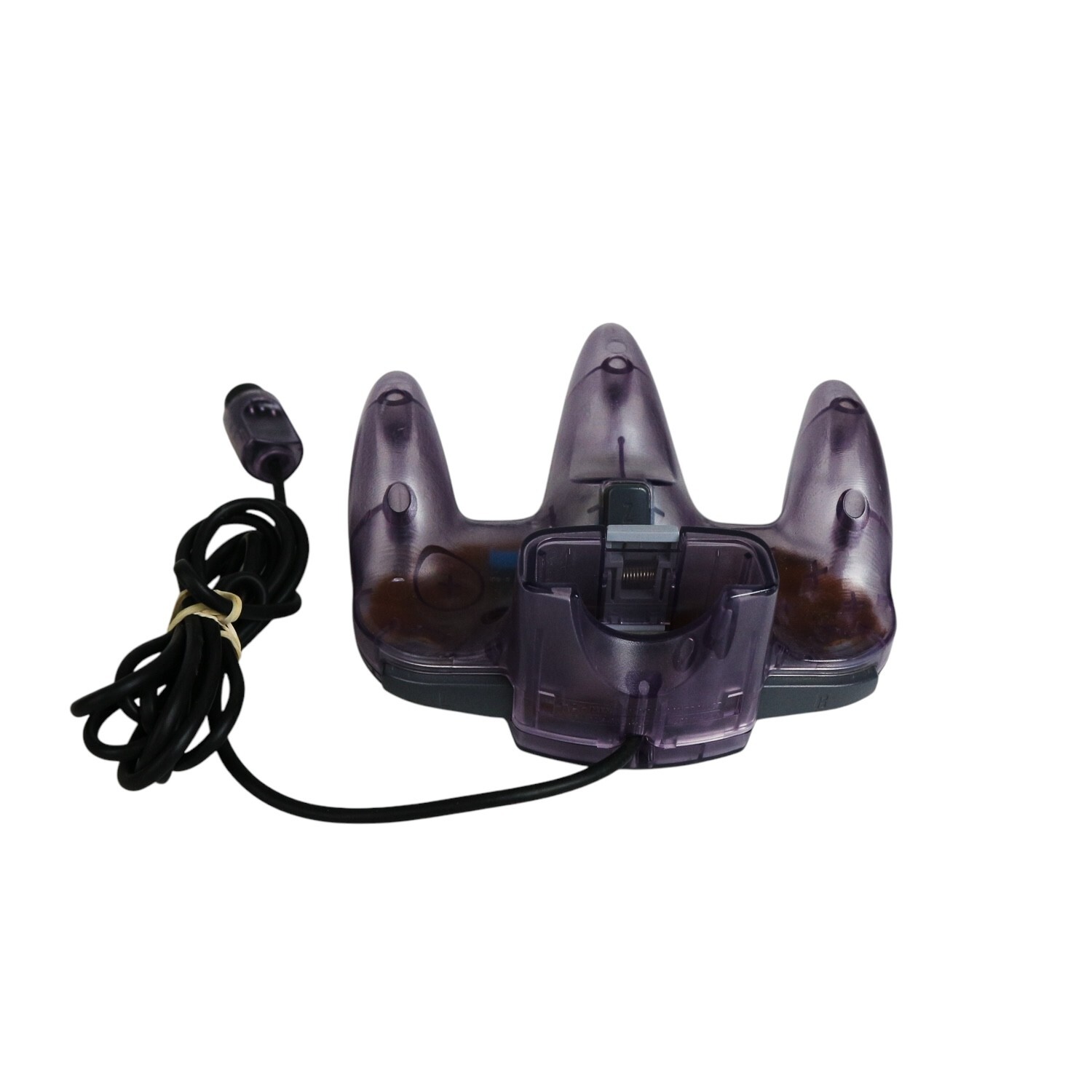 Genuine Clear Atomic Purple Nintendo 64 N64 Controller - tested and working - Image 4