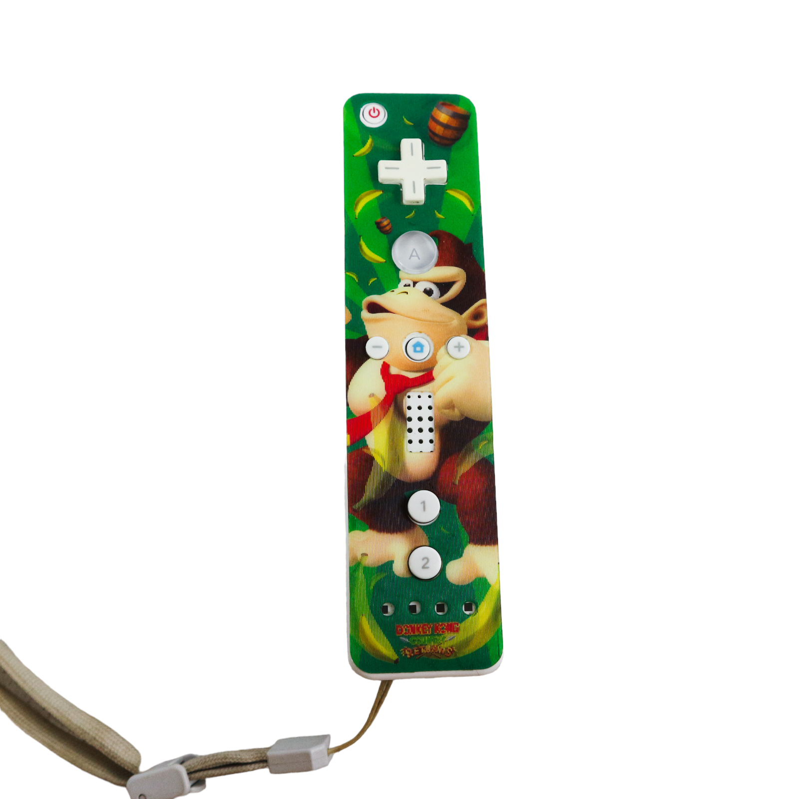 3x Nintendo Wii Remotes + Genuine Decorative Skin ( Donkey, Zelda, Metroid ) - Image 2