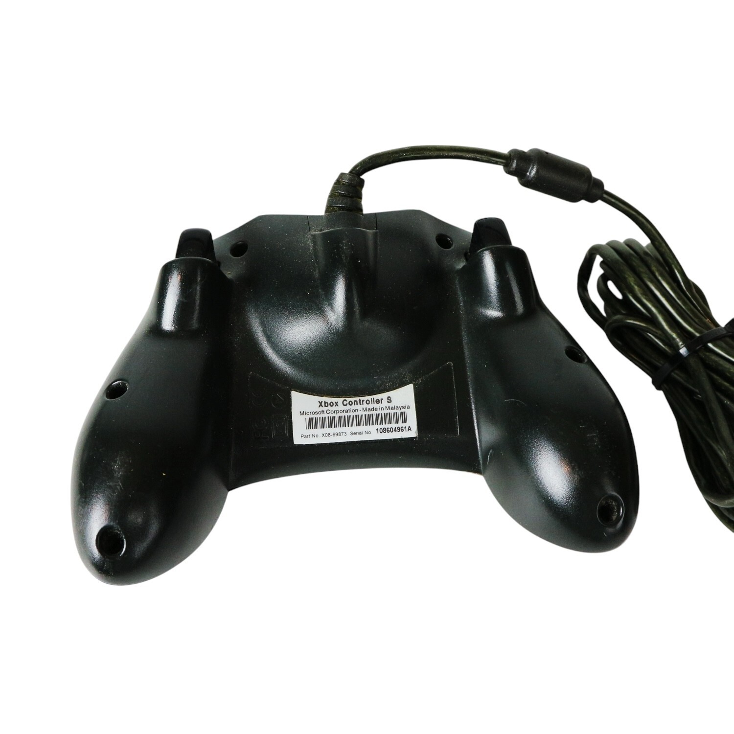 XBOX Controller S Genuine Microsoft X08-69873 Black Wired - Needs 1 Knob/ TESTED - Image 3