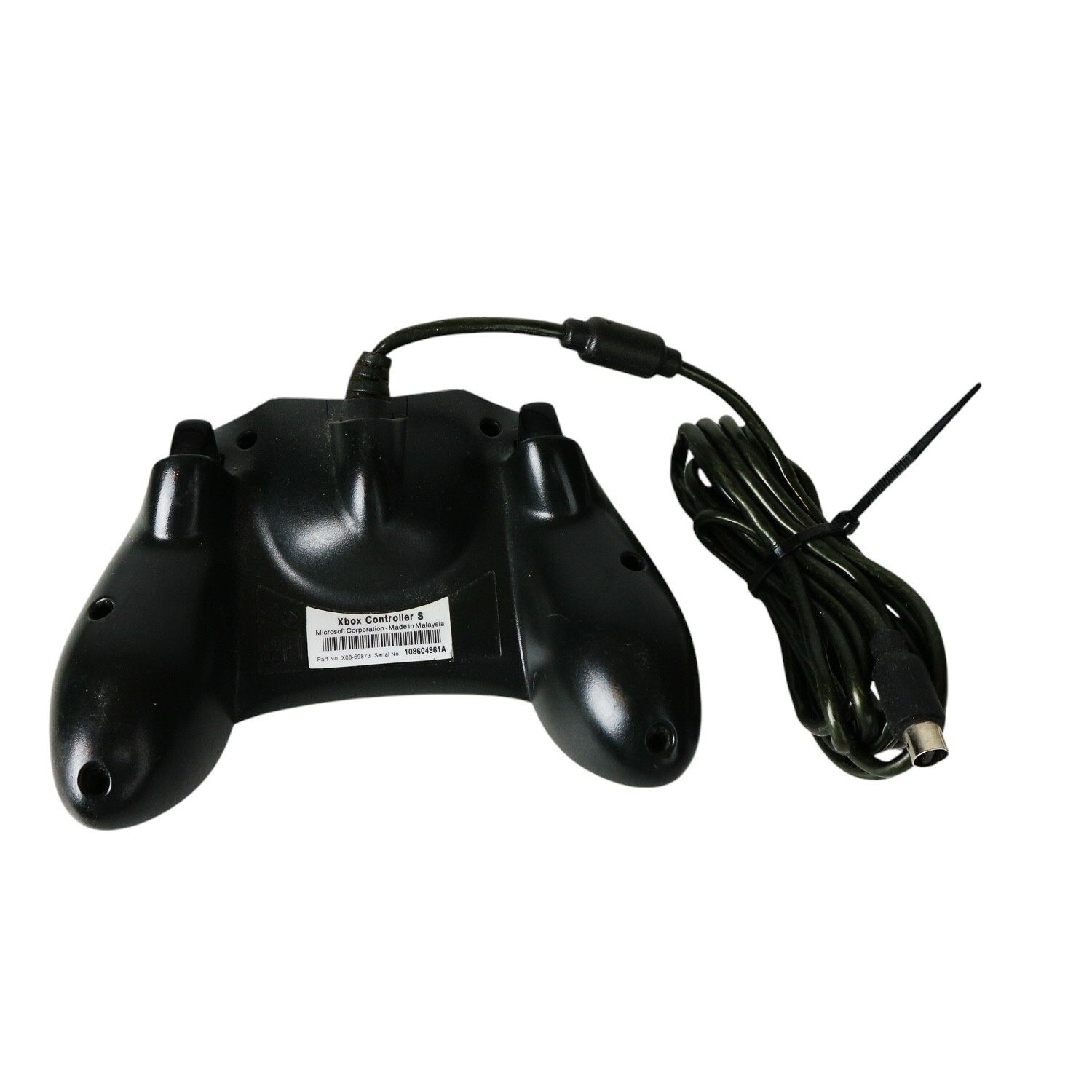 XBOX Controller S Genuine Microsoft X08-69873 Black Wired - Needs 1 Knob/ TESTED - Image 4