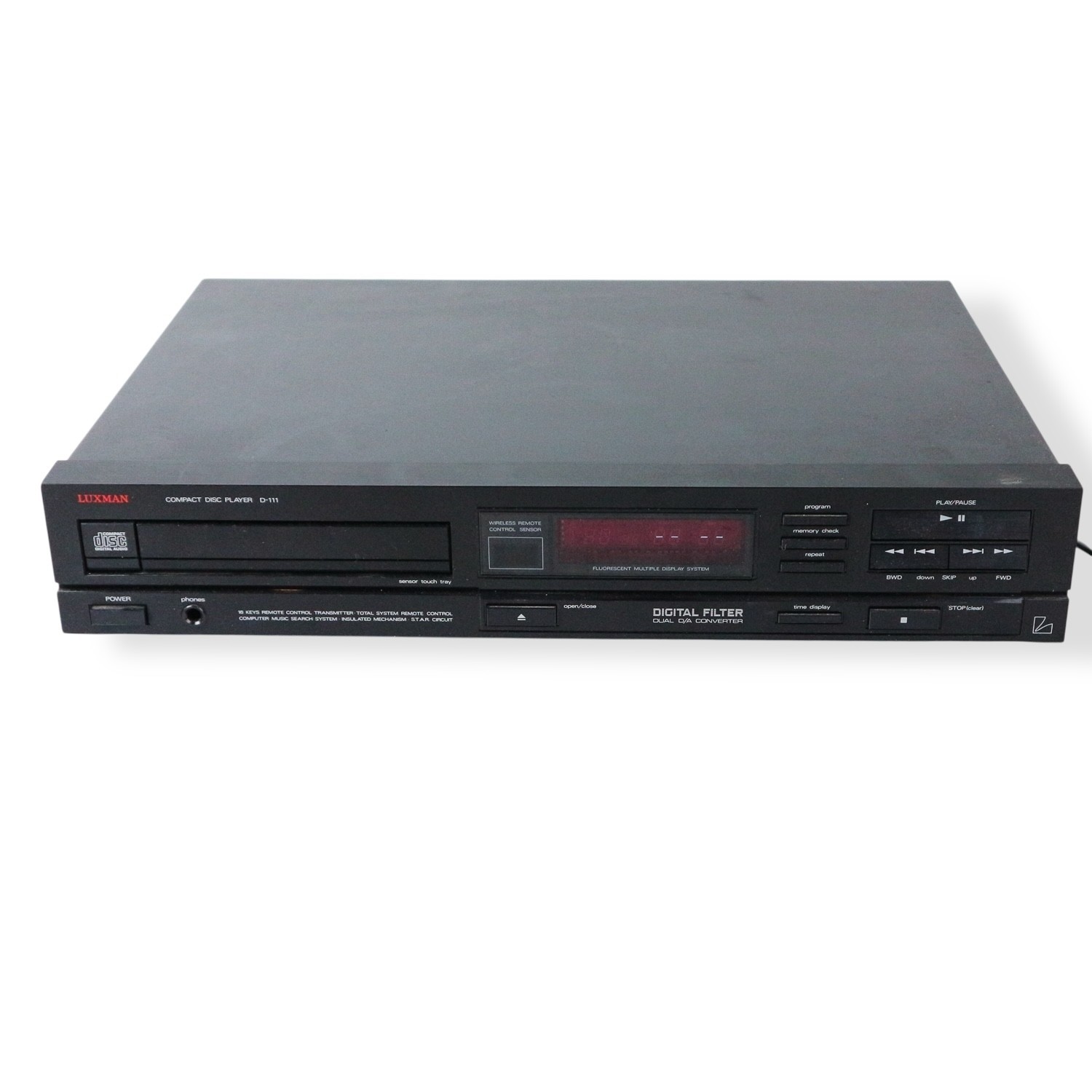 Luxman D-111 Stereo CD Deck - PARTS/REPAIRS - NO RETURNS
