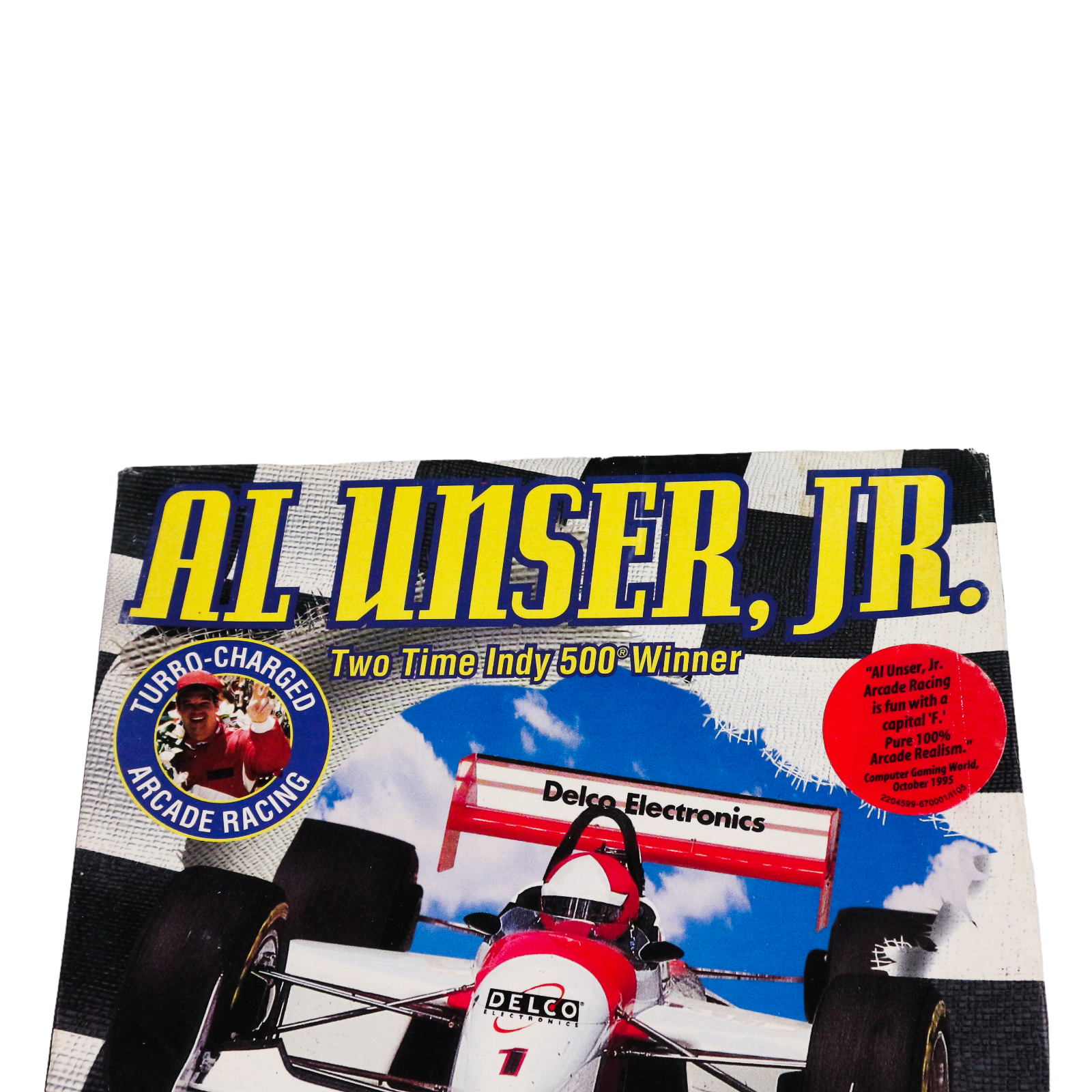 Al Unser, Jr. - Arcade Racing MAC CD-Rom - * EMPTY BOX * + EXTRAS - Image 2