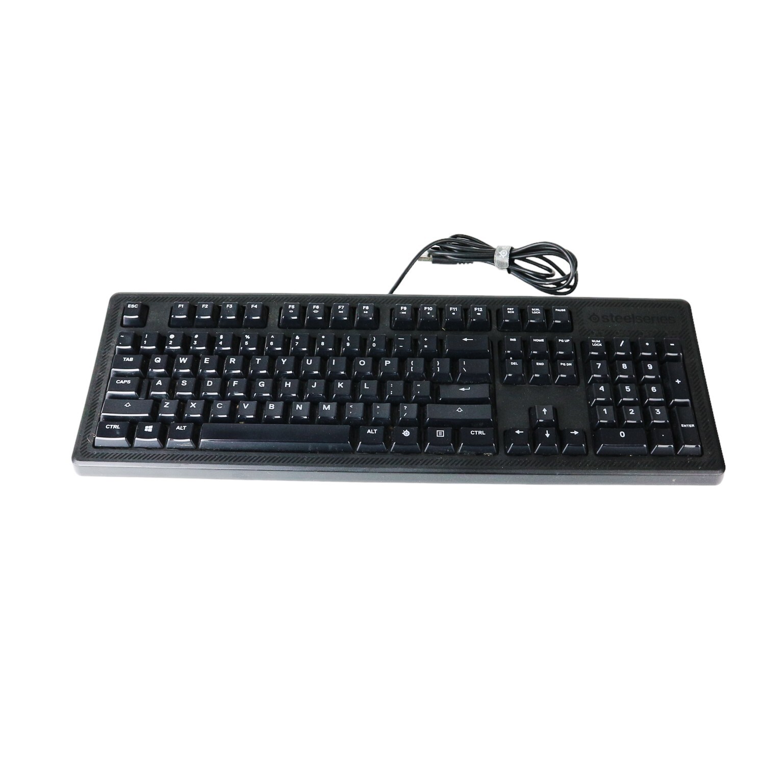 SteelSeries Apex 100 Gaming Keyboard - Tactile & Silent - Blue LED Backlit - Spl
