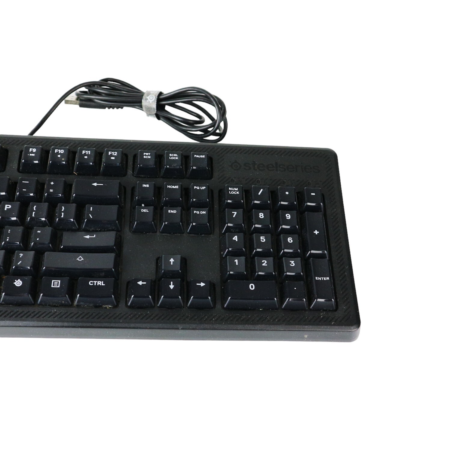 SteelSeries Apex 100 Gaming Keyboard - Tactile & Silent - Blue LED Backlit - Spl - Image 3