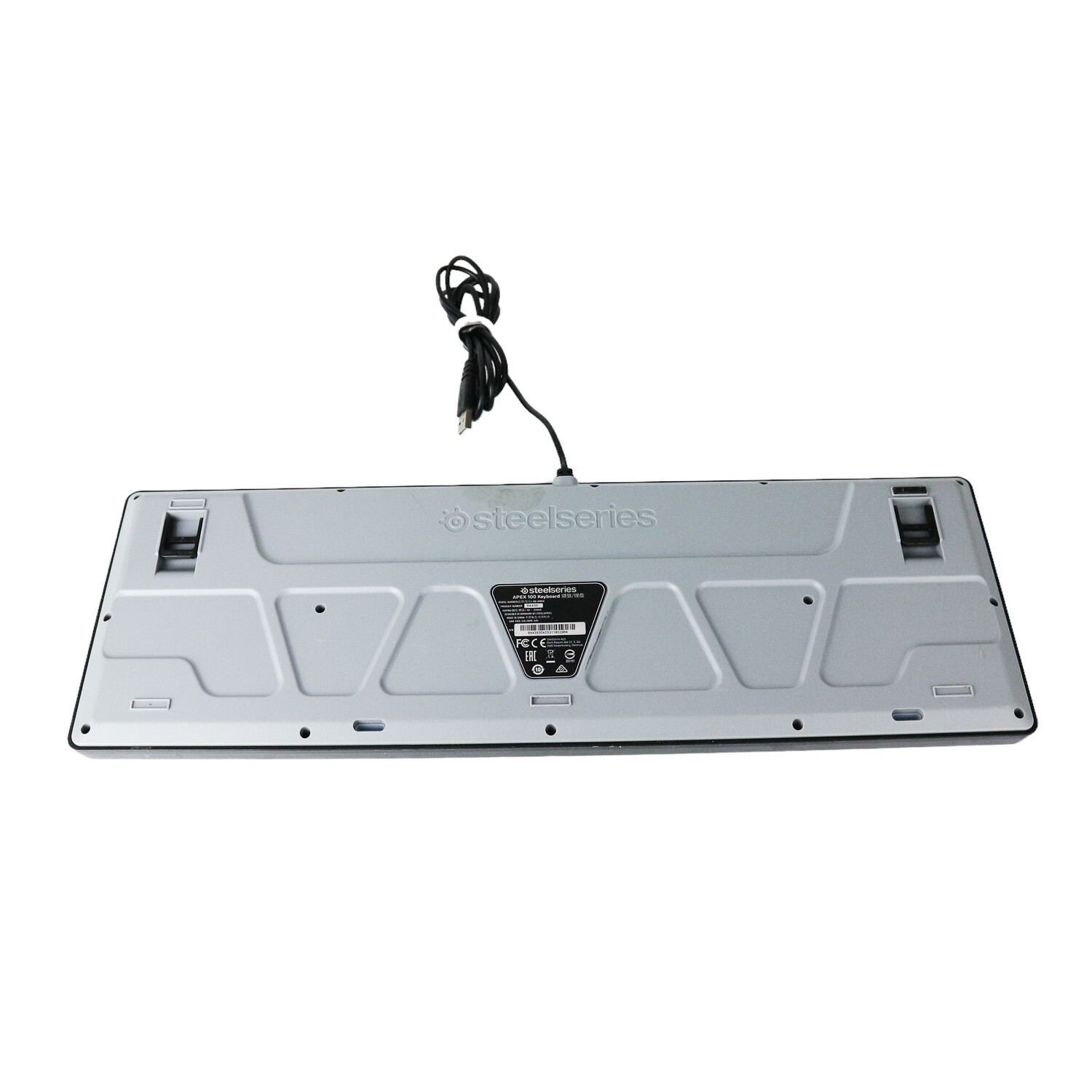 SteelSeries Apex 100 Gaming Keyboard - Tactile & Silent - Blue LED Backlit - Spl - Image 4