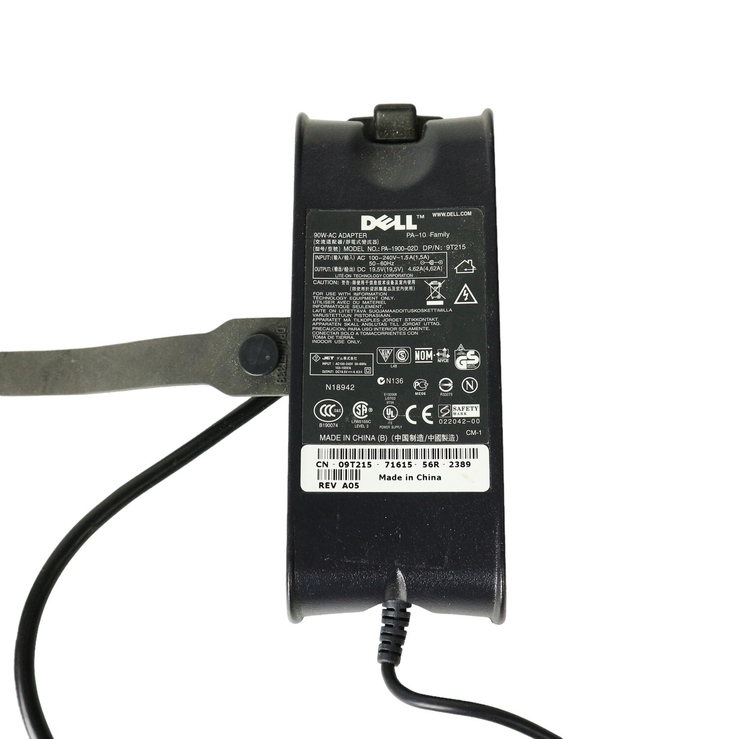Dell 90W Ac Adapter PA-1900-02D - Image 5