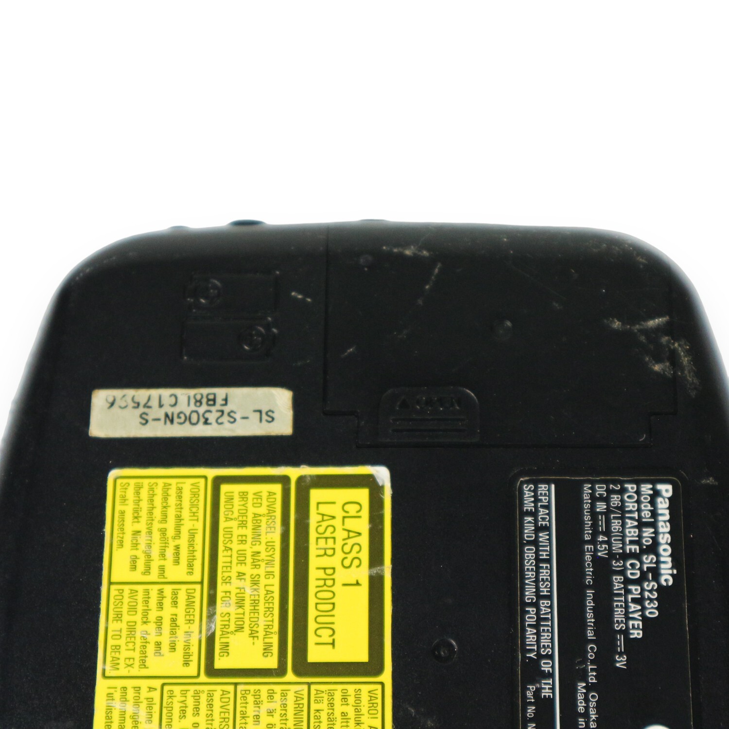 Portable CD Player Model No. SL S230 PANASONIC - NOT WORKING - FAULTY - Image 5