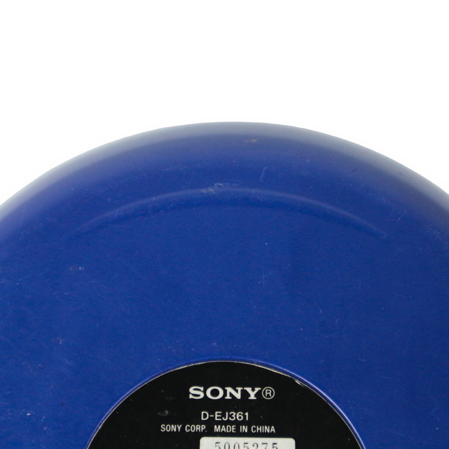 Vintage Sony CD Walkman D-EJ361 Blue - Turns On - Clicking Noise - Sold As IS - Image 6