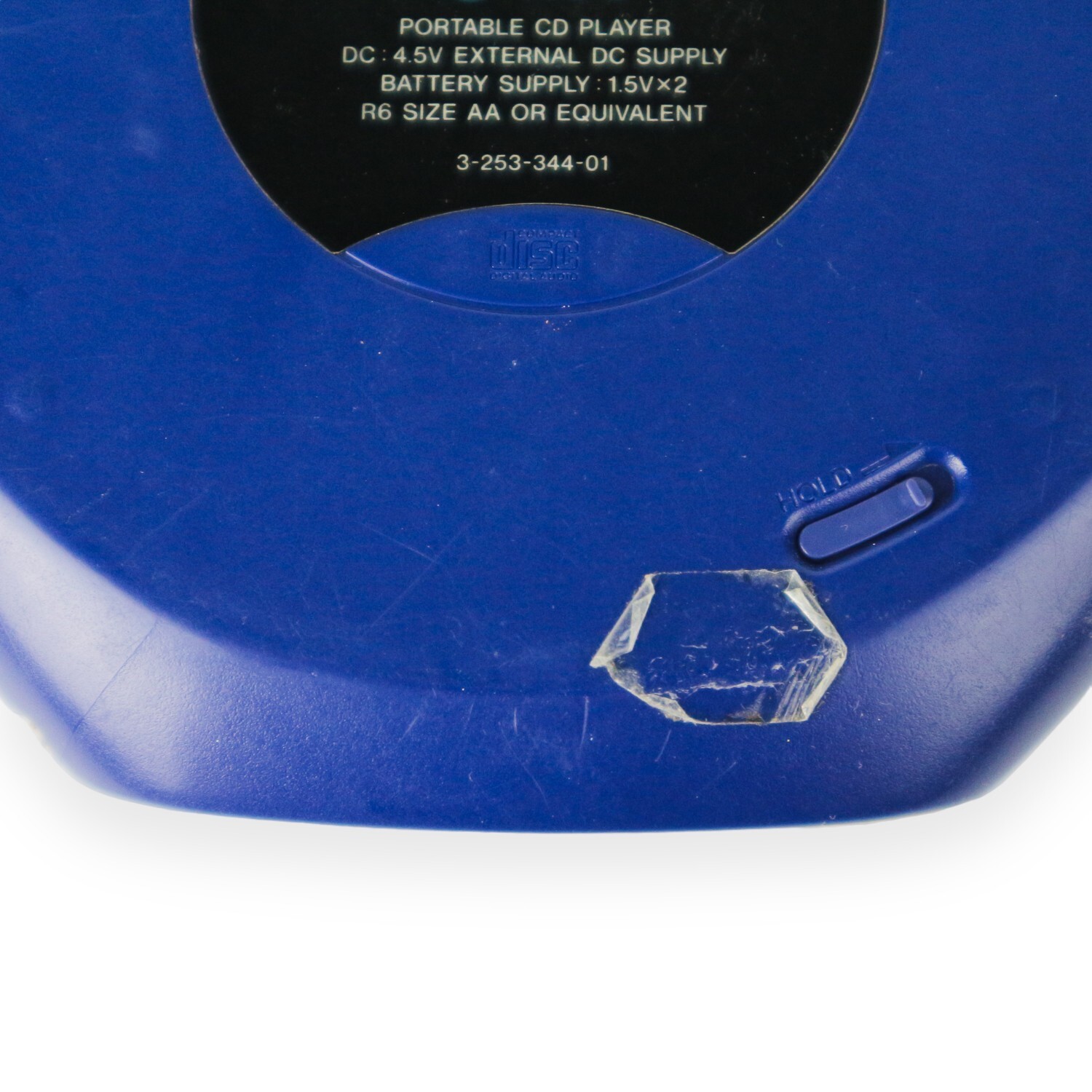 Vintage Sony CD Walkman D-EJ361 Blue - Turns On - Clicking Noise - Sold As IS - Image 7