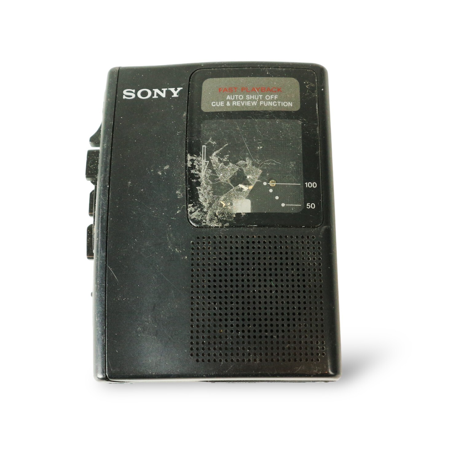 Sony cassette corder TCM-S63 player untested damaged parts or repairs only