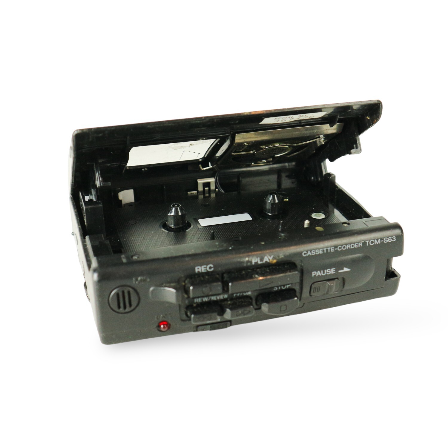 Sony cassette corder TCM-S63 player untested damaged parts or repairs only - Image 7