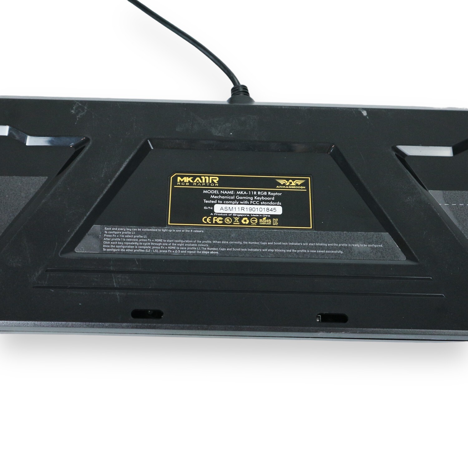 Armaggeddon MKA-11R RGB Mechanical Gaming Keyboard - Image 7