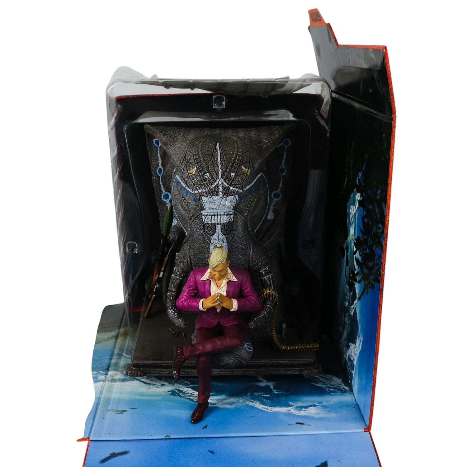 Far Cry 4 Pagan Min Figure Statue on Elephant Throne - No Games or manuals