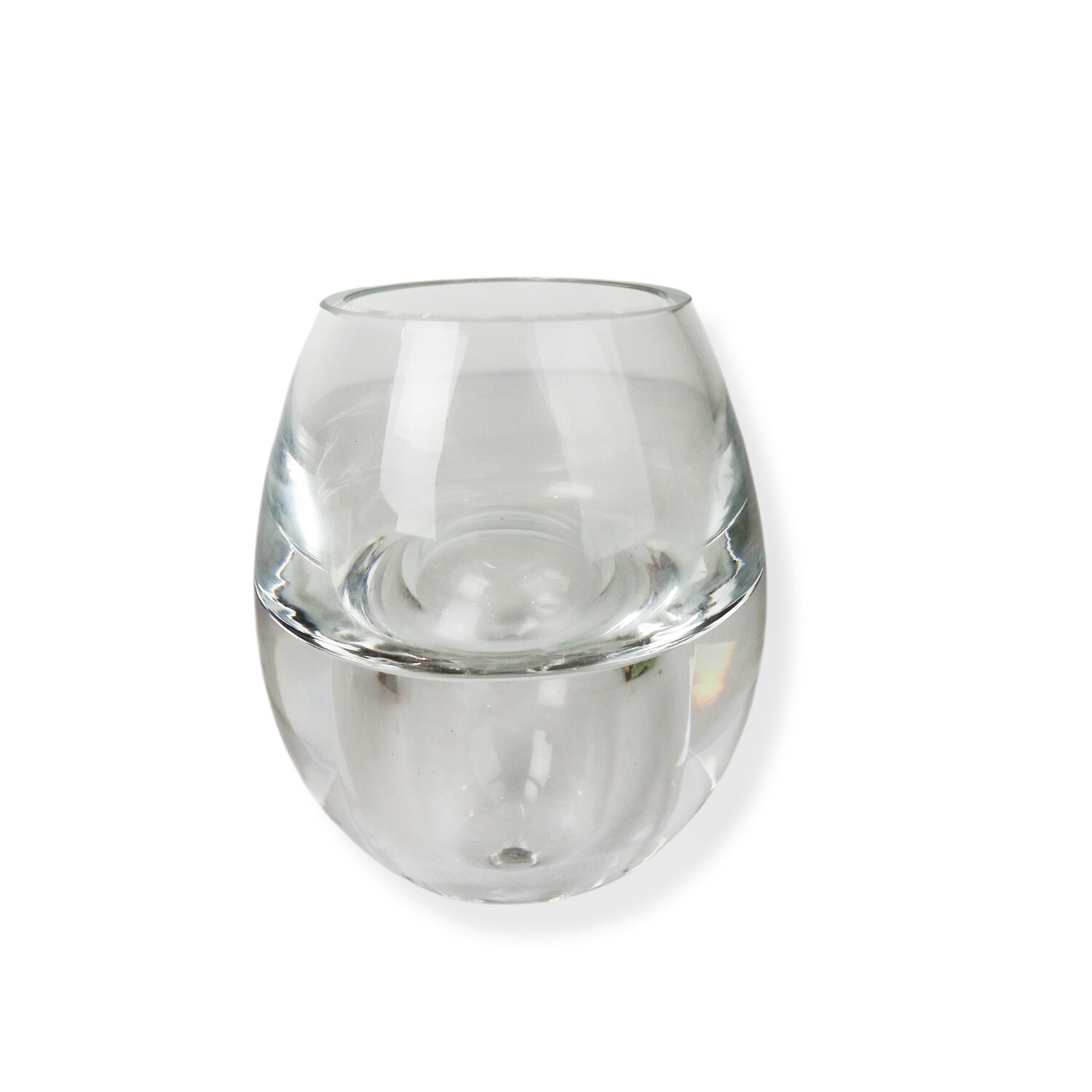 Vintage Chantelle KROSNO Poland Crystal/Glass Oil Burner with wick 11.5cm tall - Image 2