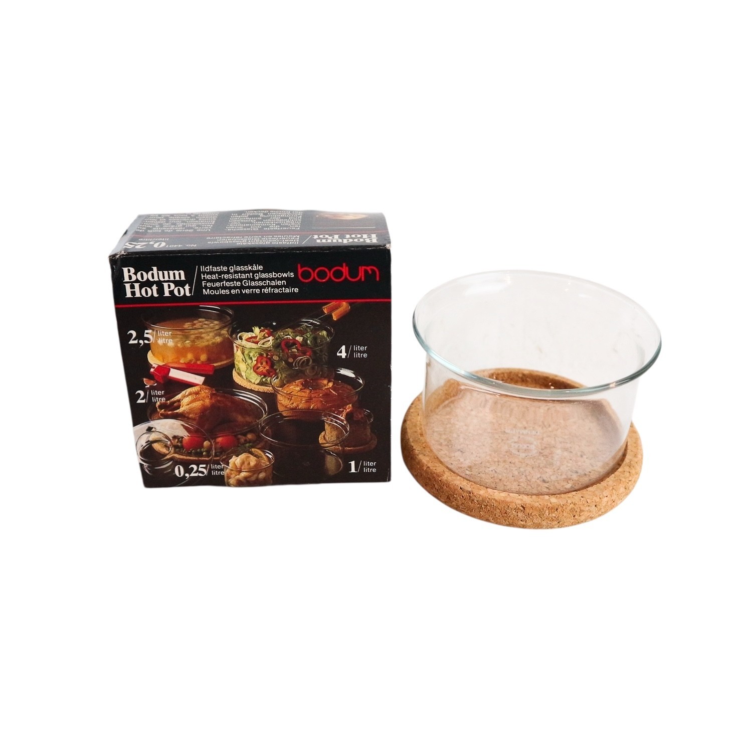 Vintage 1970s Bodum HOT POT in original packaging 250ml - made in Denmark - Image 5