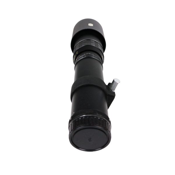 Promura 400mm F/6.3 Screw Mount Lens Leather Case Used - photo 7