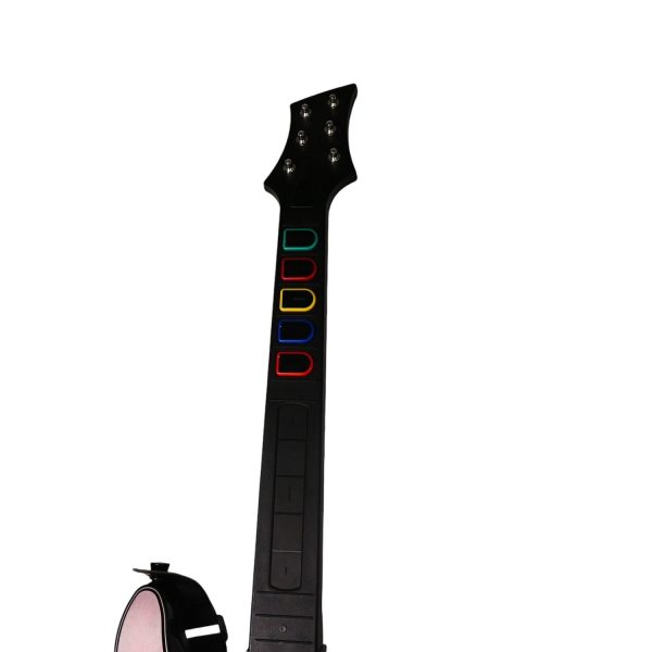 Wii Guitar Hero Wireless Guitar Controller Red Incomplete Used - photo 4