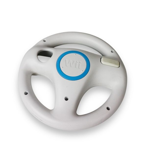 Nintendo Wii RVL-001 PAL Console Bundle Wheel Controllers Used - photo 4