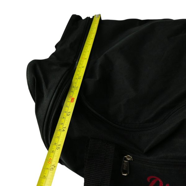 Disney Disneyland Resort Mickey 1955 Black Duffel Bag Used - photo 5