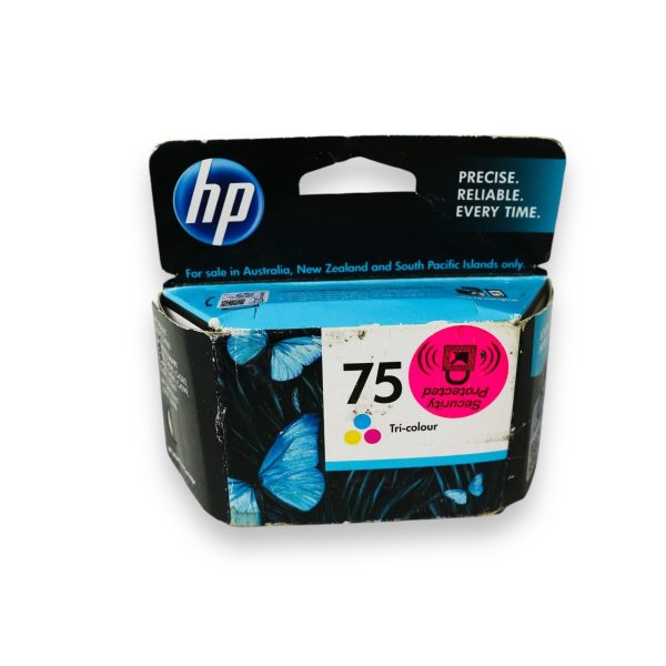 HP 75 Tri-Colour Ink Cartridge CB337WA Expired Boxed Used - photo 1